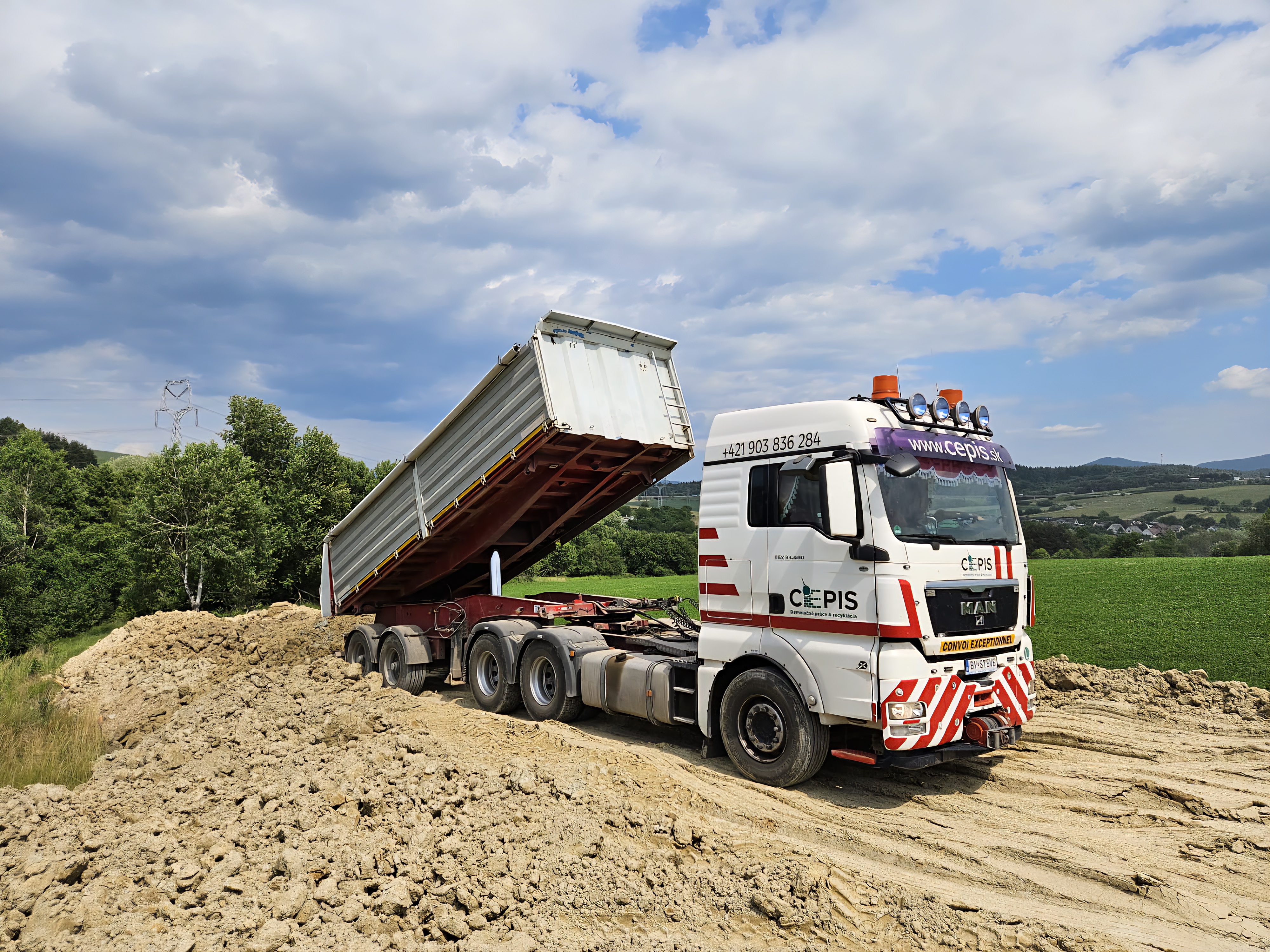 Prevoz zeminy MGM, s.r.o. - Sverepec